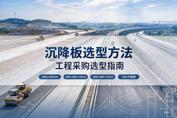 科尔沁左翼中旗沉降板选择方法