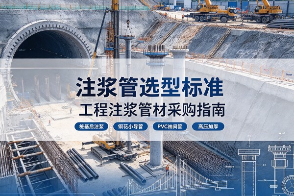 科尔沁左翼中旗注浆管选型标准